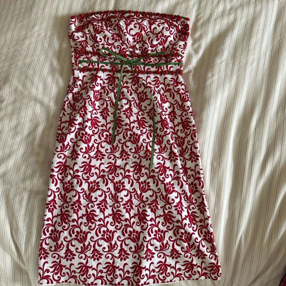 Red dress